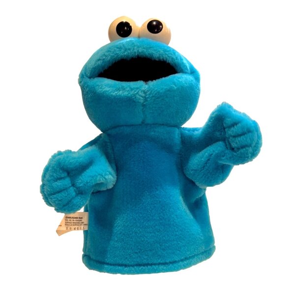 Fisher Price. Mattel. Cookie Monster Hand Puppet Plush. Sesame Street. 2004 - Picture 1 of 7